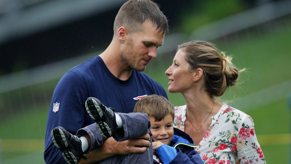 Zusammen mit seiner Frau Gisele Bündchen hat Tom Brady einen Sohn und eine Tochter.