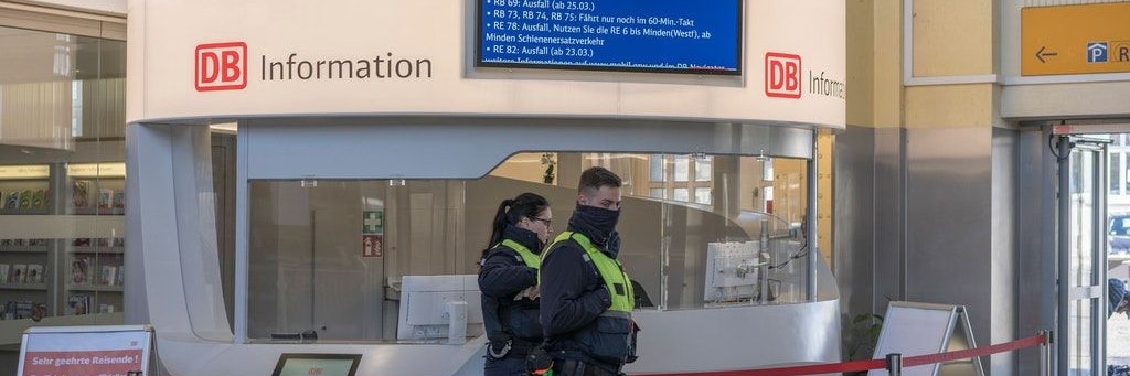 Die Tat geschah im Hauptbahnhof von Bielefeld (Archivbild).
