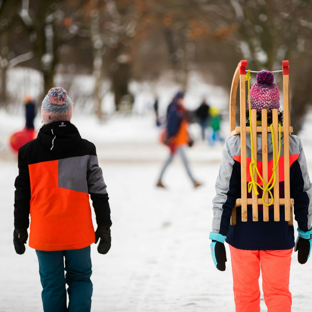 Viele Berliner sind in Sachen Schnee recht ungeübt.