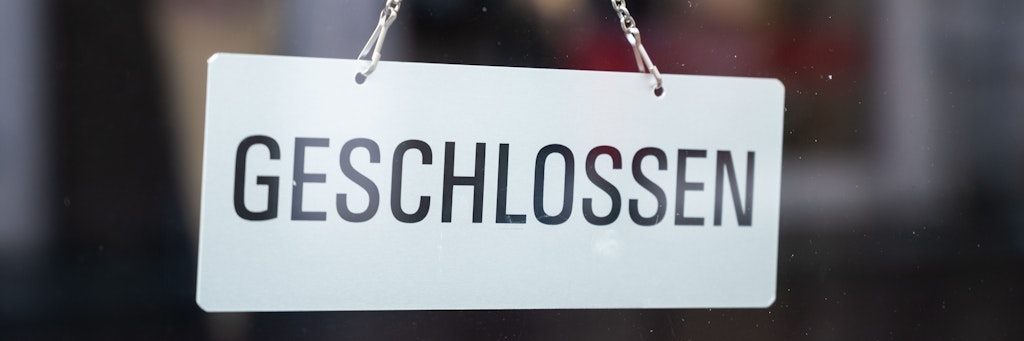 Viele Geschäfte sind seit Beginn des Lockdowns geschlossen.