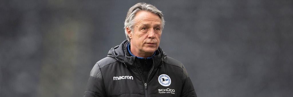 Darf nicht mehr weitermachen: Bielefeld-Trainer Uwe Neuhaus. 