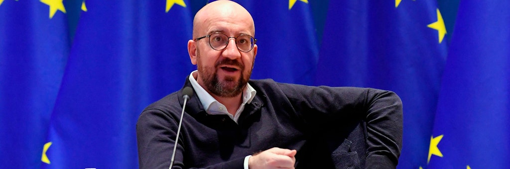 Charles Michel, der Präsident des Europäisches Rates, ist stinkig über die Briten. 