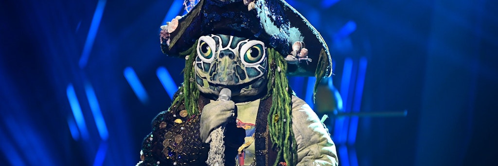Die Schildkröte ist bei „The Masked Singer“ einer der Kandidaten für den Sieg.