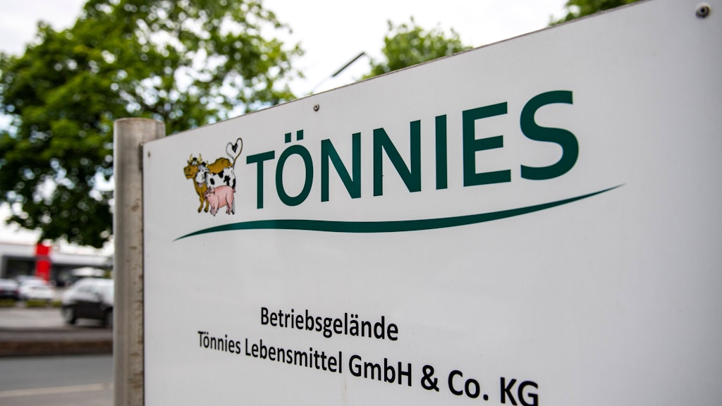 Tönnies geriet während der Coronakrise schon massiv in die Kritik.