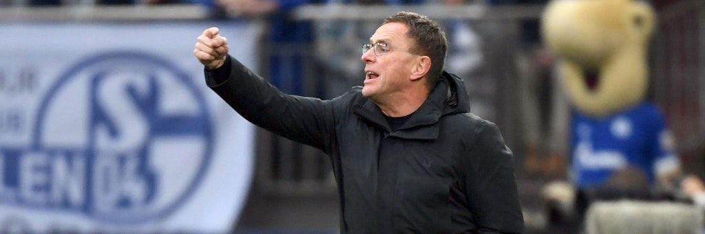 Ralf Rangnick und Schalke, zweimal war er dort schon Trainer. Jetzt wollen ihn einige Schalker als Sportdirektor ab Sommer verpflichten.