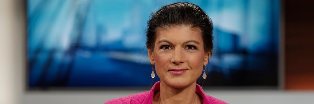Sahra Wagenknecht, ehemalige Fraktionsvorsitzende der Linken. 