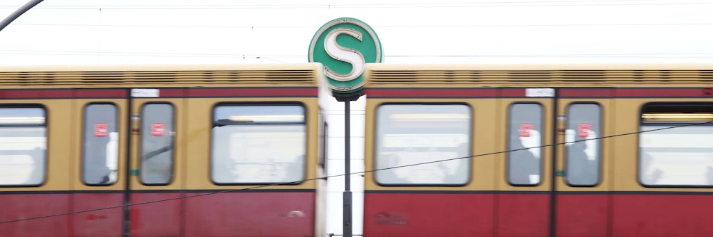 Die S-Bahn kommt ab und zu zu spät - aber so spät eigentlich doch nicht.