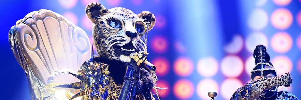 Der Leopard ist bei „The Masked Singer“ noch im Rennen.