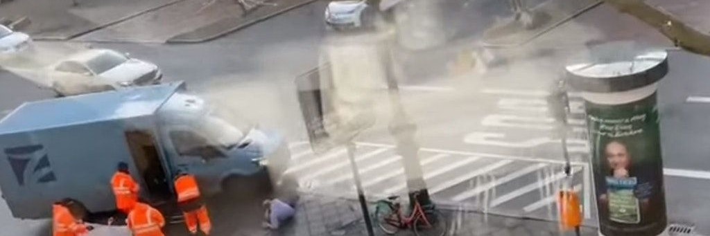 Der Überfall auf den Geldtransporter am Kurfürstendamm am 19. Februar.