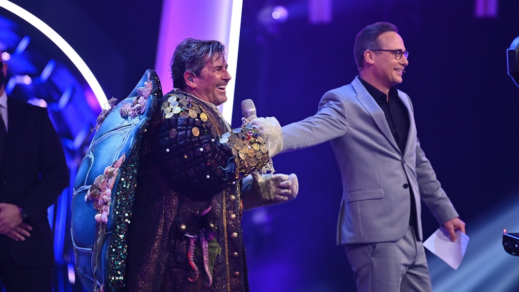 Wurde zuerst enthüllt: Thomas Anders steckte im als „Masked Singer“ Schildkröten-Kostüm.