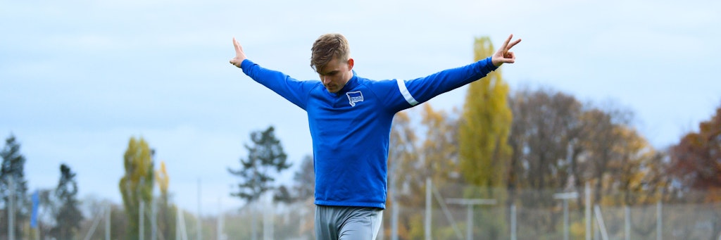 Fühlt sich ohne die sozialen Medien besser: Herthas Maximilian Mittelstädt (24.).