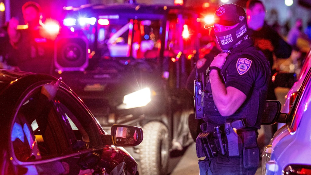 Haben derzeit eine Menge zu tun: Beamte der Miami Beach Police.