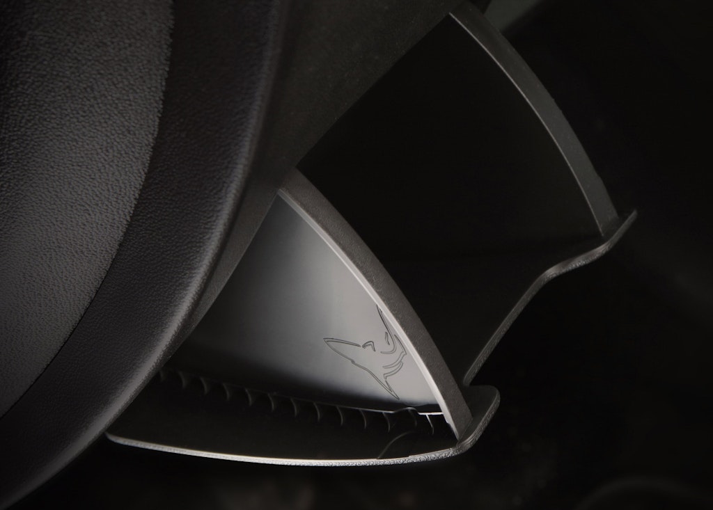 Heiteres Suchspiel: In zahlreichen Modellen haben Opel-Designer bislang Haifische versteckt. 