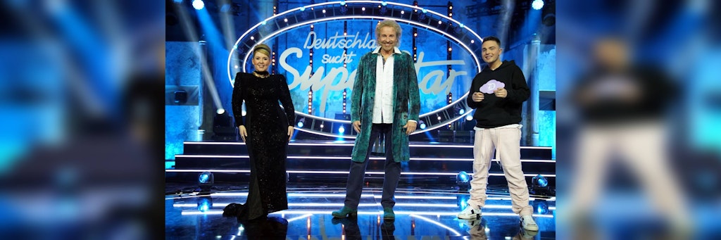 Die DSDS-Jury für die Liveshows: Maite Kelly, Thomas Gottschalk und Mike Singer.