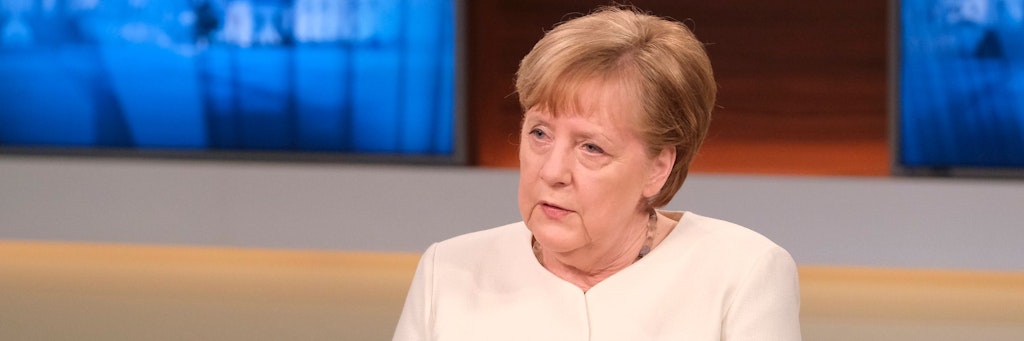 Bundeskanzlerin Angela Merkel (CDU) zu Gast in der ARD-Talksendung „Anne Will“ am Sonntagabend.