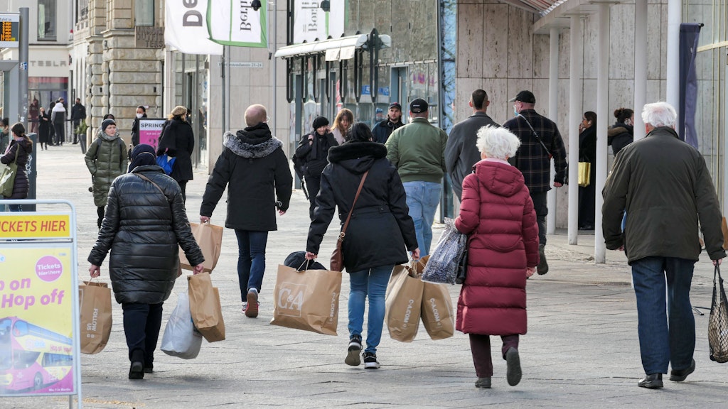 Ab Mittwoch kommt vorm Shoppingvergnügen der Corona-Test.