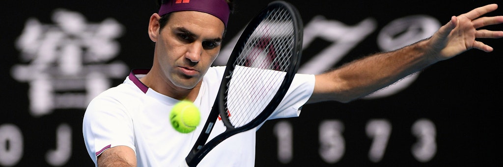 Schweizer Tennislegende Roger Federer
