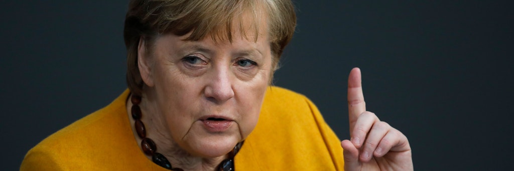 Kanzlerin Angela Merkel drohte den Ländern, notfalls im Bund schärfere Corona-Regeln zu erlassen. 