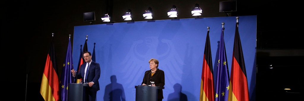Bundeskanzlerin Angela Merkel und Bundesgesundheitsminister Jens Spahn äußern sich nach dem Beschluss zum Stopp von Astrazeneca bei Jüngeren. 