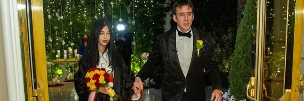 Nicolas Cage und Riko Shibata gaben sich in Las Vegas in der Kapelle des Wynn Hotels das Ja-Wort.