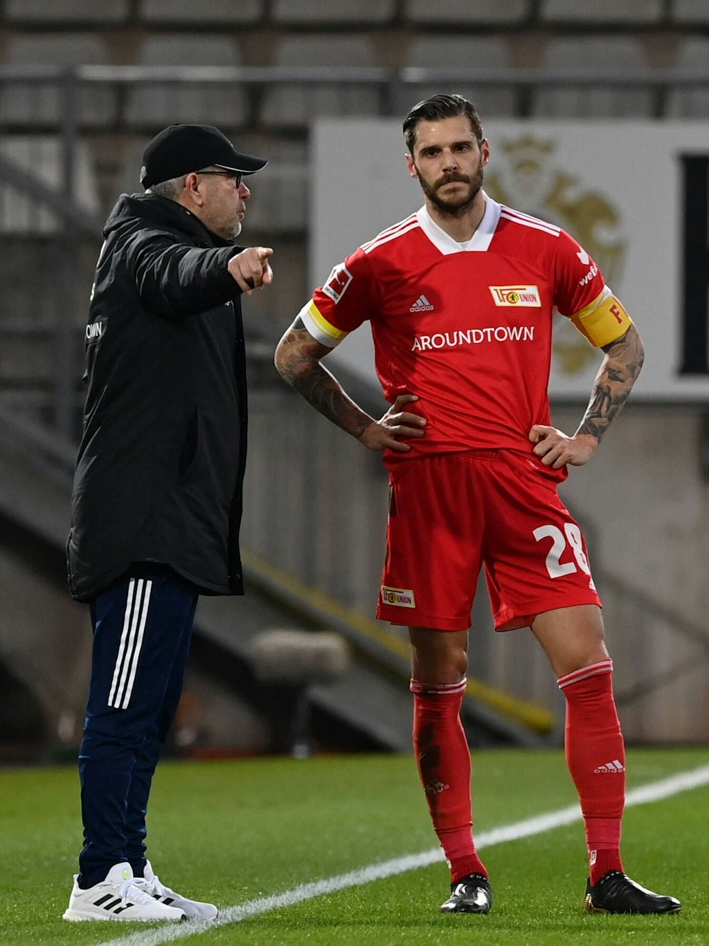 Und nun? Was machen wir denn jetzt? Trainer Urs Fischer im Gespräch mit Christopher Trimmel.