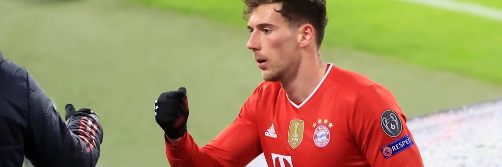 Er ist zwar nicht Robert Lewandowski, aber auch gut für Tore und in Paris wieder dabei: Bayerns Leon Goretzka.