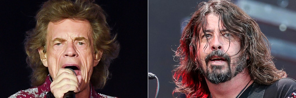 Die beiden Stars, Mick Jagger und Dave Grohl, auf unterschiedlichen Festivals im Jahr 2019. Damals hätten beide wohl nicht gedacht, dass sie einmal gemeinsame Sache machen werden. 