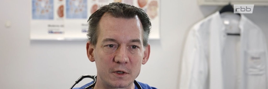 Jan Kruse, Oberarzt auf der Intensivstation der Charité.