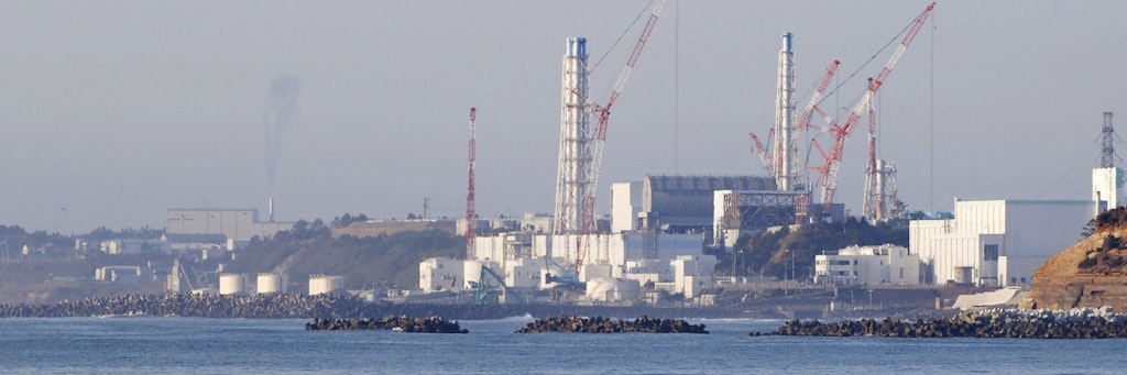 Das Atomkraftwerk von Fukushima. Hier hat es vor zehn Jahren einen Super-GAU gegeben. Nun soll das Wasser aus dem Werk ins Meer geleitet werden.