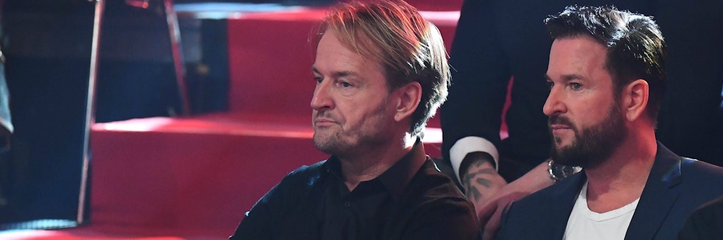 Markus Krampe und Michael Wendler bei „Let's Dance“ im Februar 2020. 