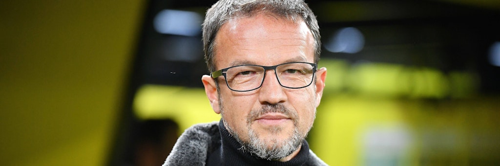 Hat Hertha bereits im Blick, aber darf erst in sechs Wochen in Westend aufschlagen: Herthas neuer Manager Fredi Bobic.