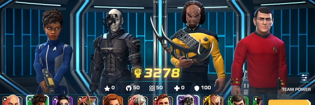 Michael Burnham, ein Borg, Worf und Scotty auf dem Transporter-Pad. Bei der Mischung kann ja nichts mehr schief gehen. 