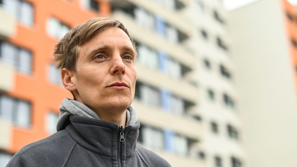 Tino Stein hat mit seiner Dreier-WG Geld für die Miete zurückgelegt.