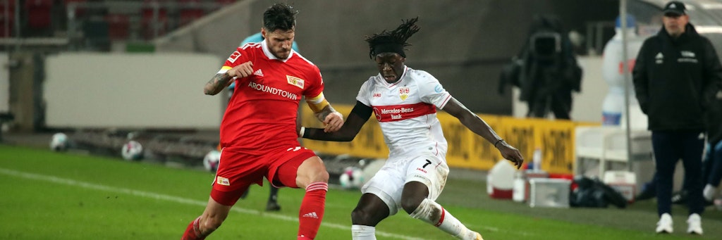 Christopher Trimmel (l.) will Union gegen den VfB Stuttgart diesmal zum Sieg führen. Es wäre ein weiterer Schritt Richtung Europa.