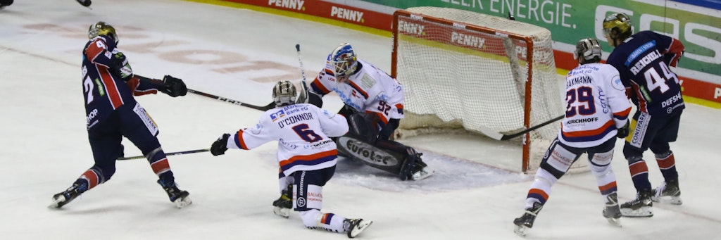 Wenn Simon Deprés wieder gegen Iserlohn trifft, haben es die Eisbären leichter.