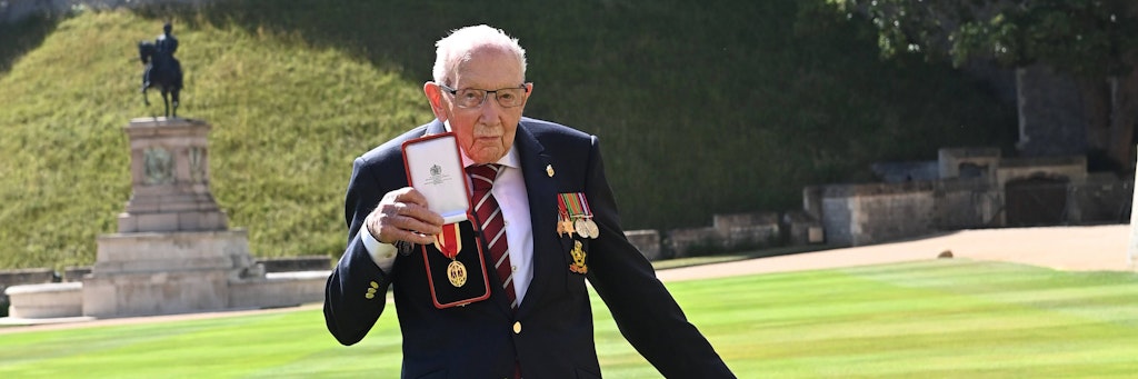 Sir Tom Moore alias Captain Tom