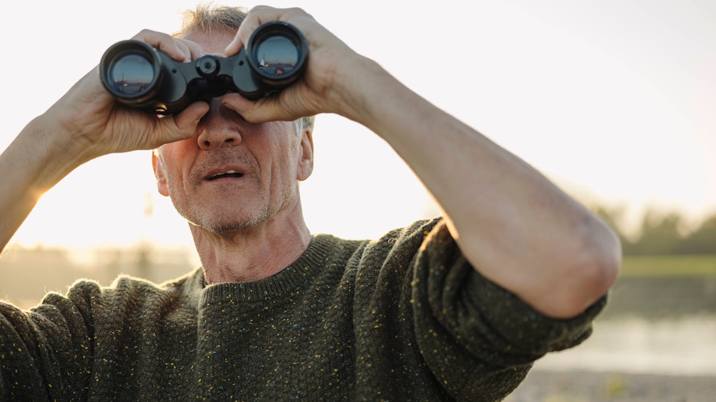 In den Morgen- oder Abendstunden lohnt es sich, mit dem Fernglas Hasen zu entdecken.