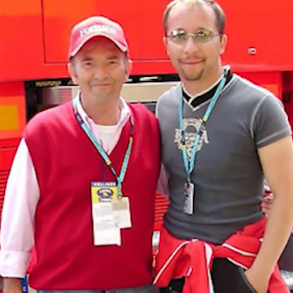 DJ Bobo mit seinem Vater Luigi Cipriano.