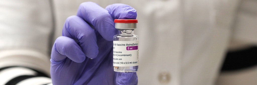 Viele Astrazeneca-Dosen bleiben leider liegen.