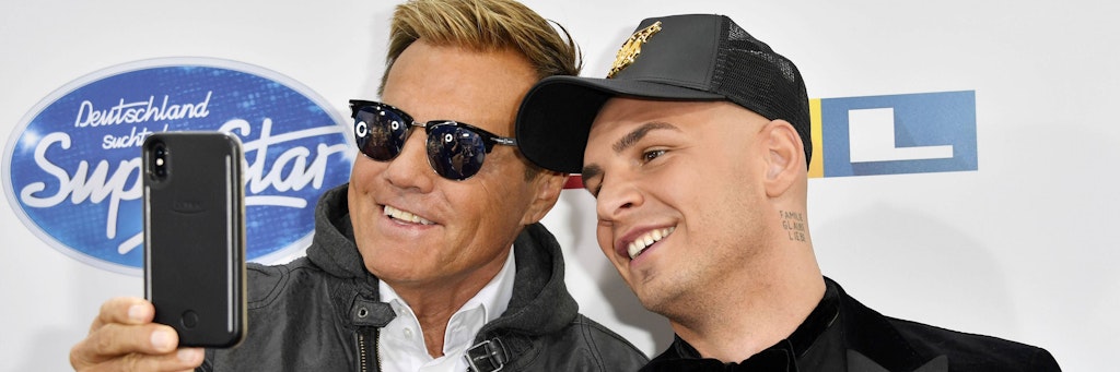 Dieter Bohlen und Pietro Lombardi sing dicke Freunde