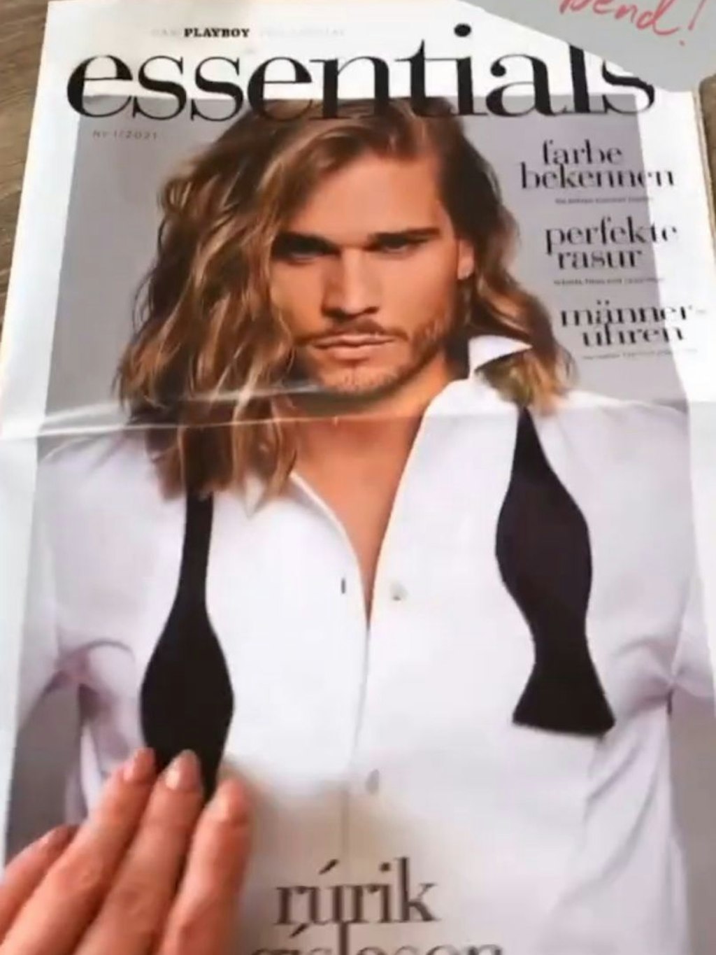 Ziert das Cover der Playboy-Beilage „essentials“: „Let's Dance“-Kandidat Rúrik Gíslason.