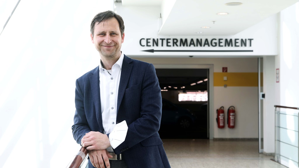 Center-Manager Peter Schönbrunn.