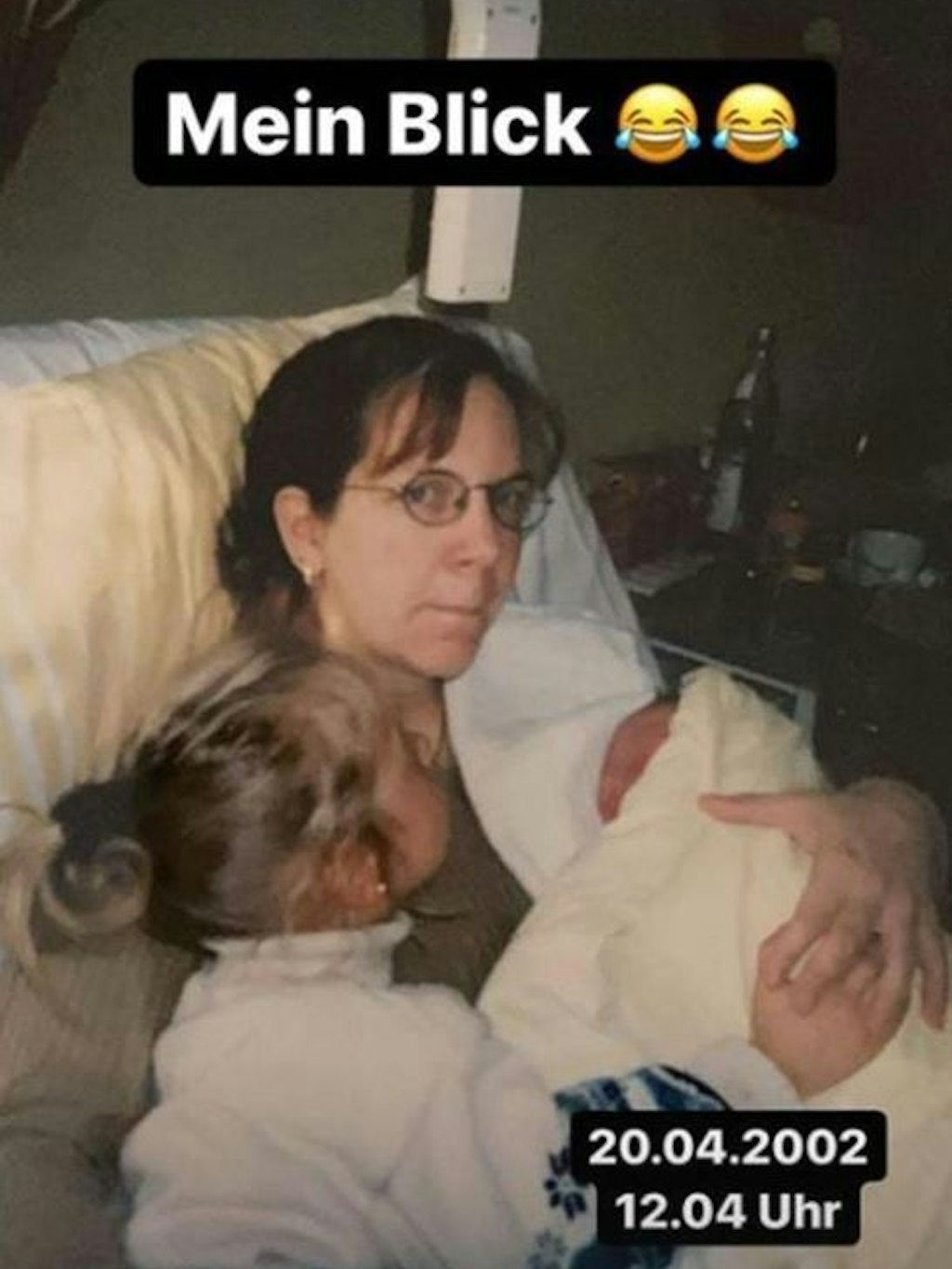 Dieses alte Bild zeigte Danni Büchner ihren Instagram-Fans.