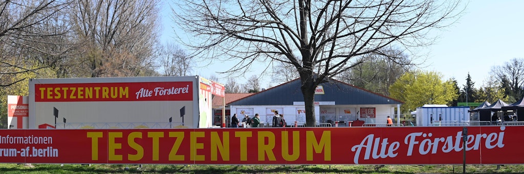 Getestet wird in Berlin jetzt auch am Stadion An der Alten Försterei.