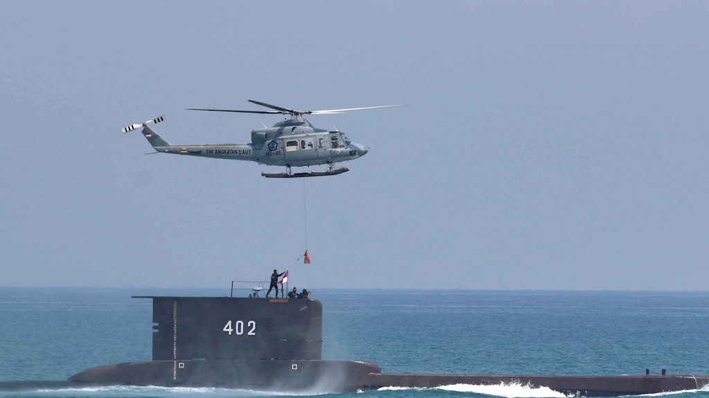 U-Boot „KRI Nanggala 402“ im Oktober 2017. 