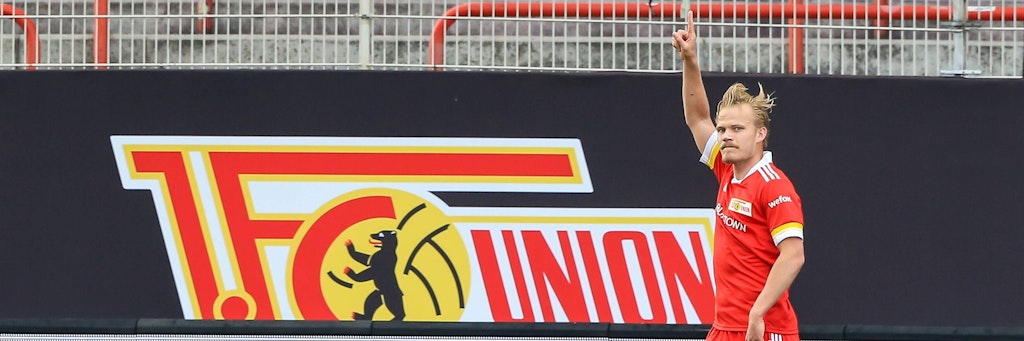 War nicht der erste Hattrick-Schütze der Eisernen, hat aber seinen Platz im rot-weißen Geschichtsbuch sicher: <a href="https://www.berliner-kurier.de/union/17-minuten-ins-totale-glueck-unions-pohjanpalo-feiert-seinen-hattrick-li.154999">Joel Pohjanpal</a>o. 