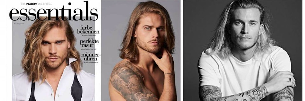 Eine gewisse Ähnlichkeit ist vorhanden: Links und Mitte „Let’s Dance“-Star Rúrik Gíslason und rechts Sophia Thomallas Freund Loris Karius.