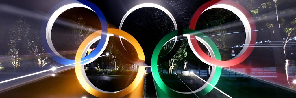 Die olympischen Ringe (Symbolbild).