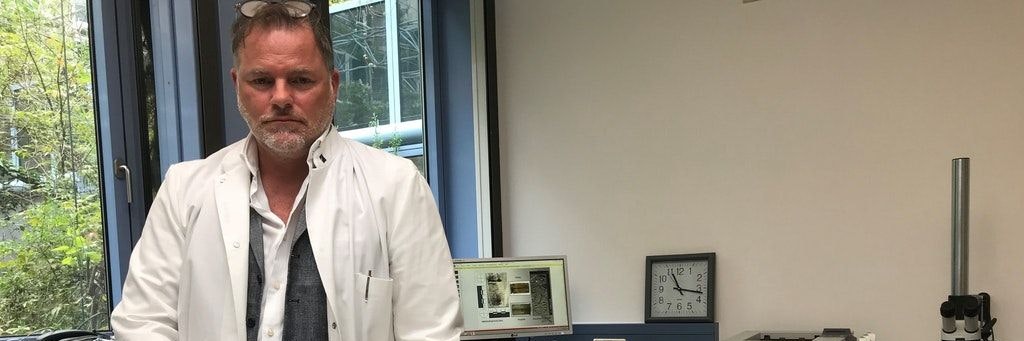 Jean-Peer Krause ist bei der Tatortgruppe des Kriminaltechnischen Instituts im Berliner Landeskriminalamt.