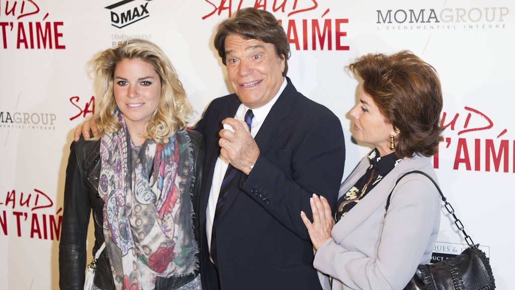 Bernard Tapie mit Ehefrau Dominique (r.) und der gemeinsamen Tochter Sophie.